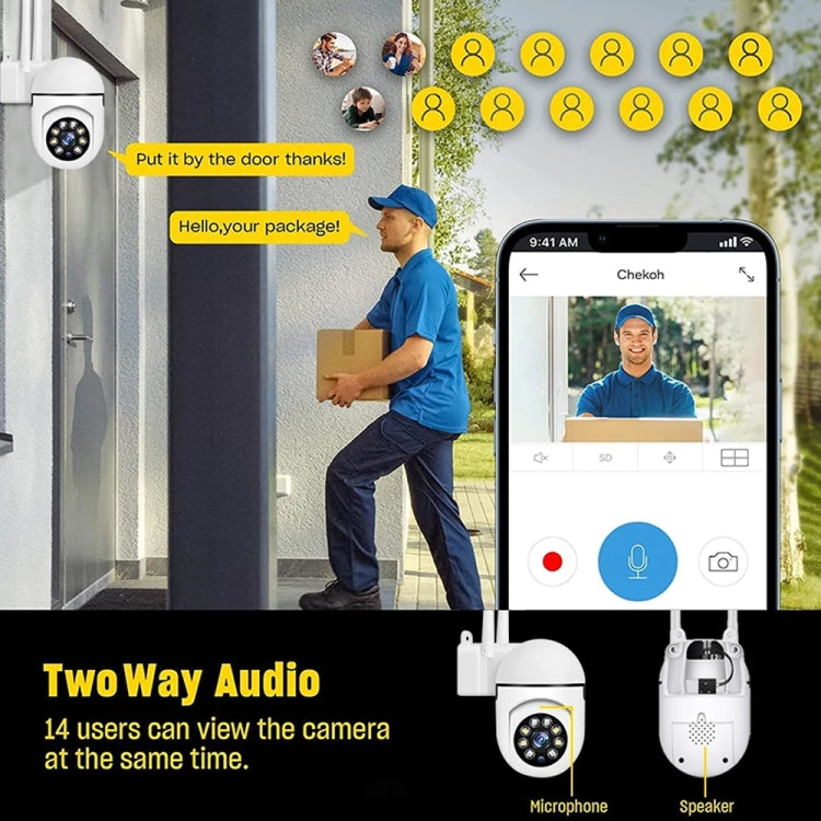 A7 1080P HD Wireless WiFi Smart Surveillance Camera Support Night Vision / Two Way Audio, without Memory, with 16G Memory, with 32G Memory A7 1080P HD Wireless WiFi Smart Surveillance Camera Support Night Vision / Two Way Audio, without Memory, with 16G Memory, with 32G Memory